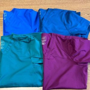 Cherokee Workwear Revolution 4 scrub tops size large